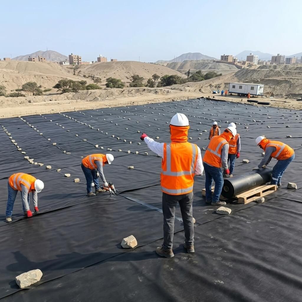 geomembrana hdpe en lima peru