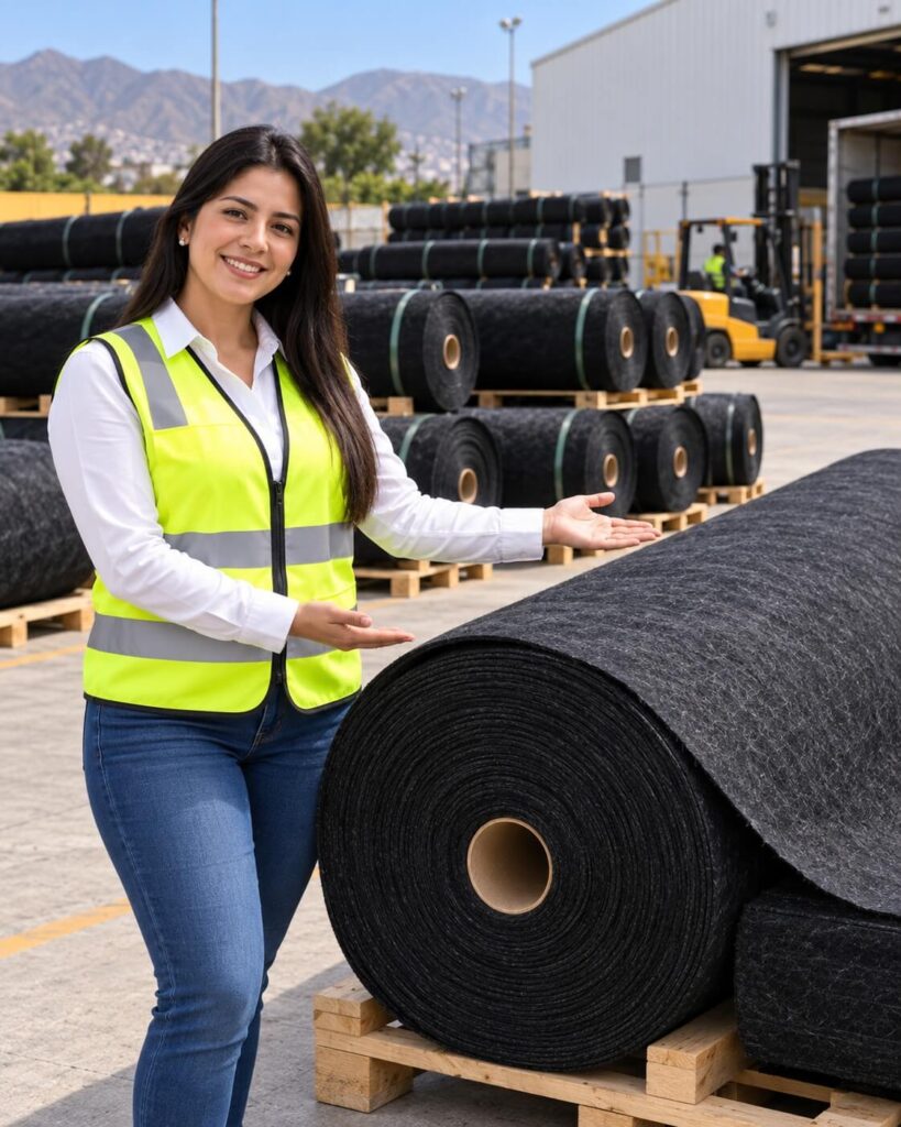 Geotextil No tejido con vendedora